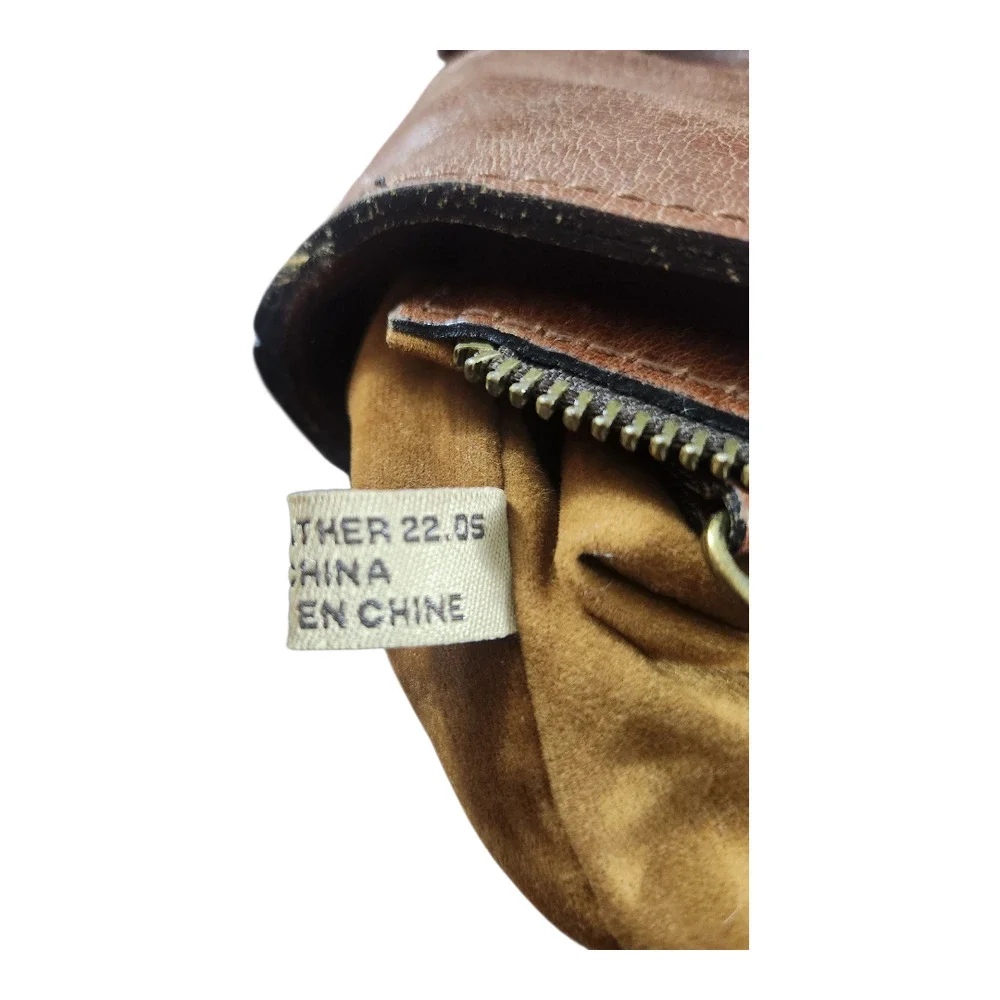 Patricia Nash Bolsena tote bag full grain leather purse‎ shoulder bag brown